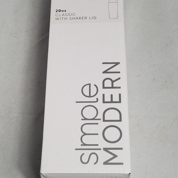 Simple Modern Black Matte 20 Oz Custom Classic Cocktail Shaker With Lid New - Picture 2 of 2